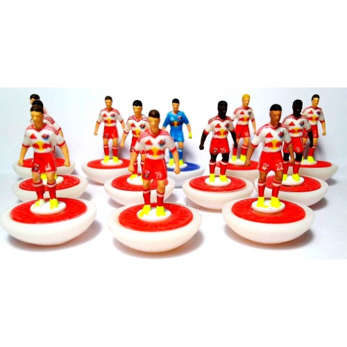 Subbuteo Andrew Table Soccer Red Bull Salzburg 2013-2014 on classic Lightweight bases
